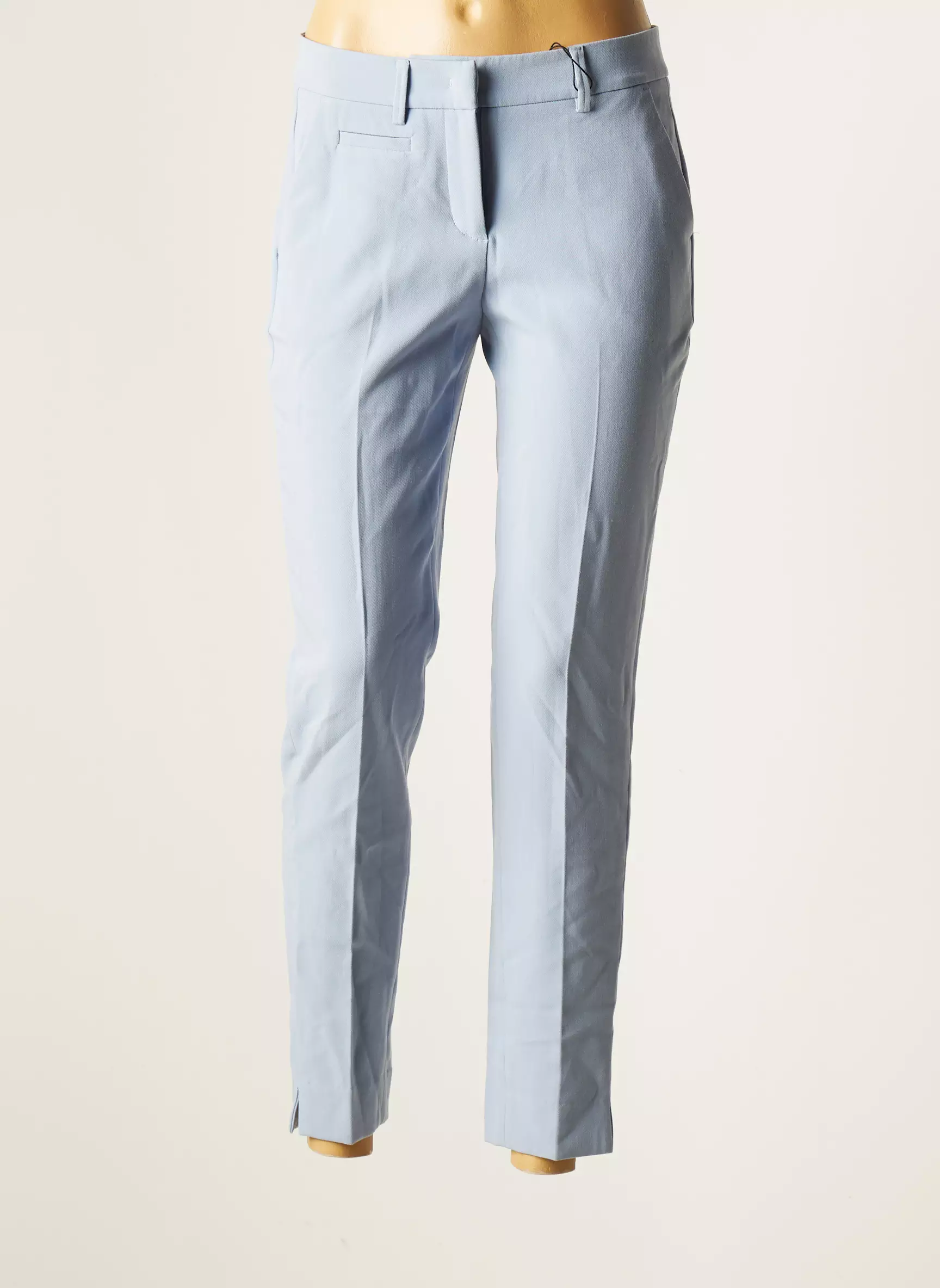 Opus Pantalons Chino Femme couleur bleu