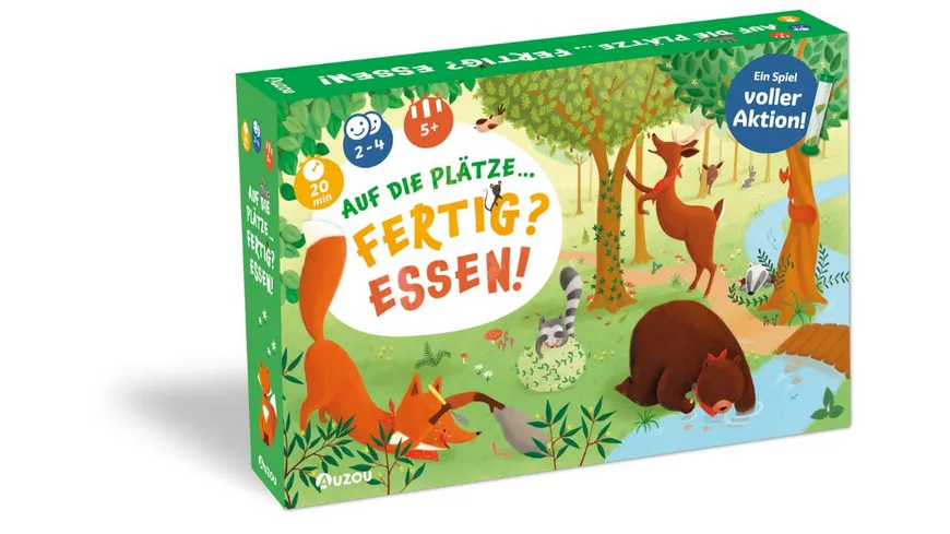 AUZOU Verlag - Au f die Plätze…Fertig? Essen!