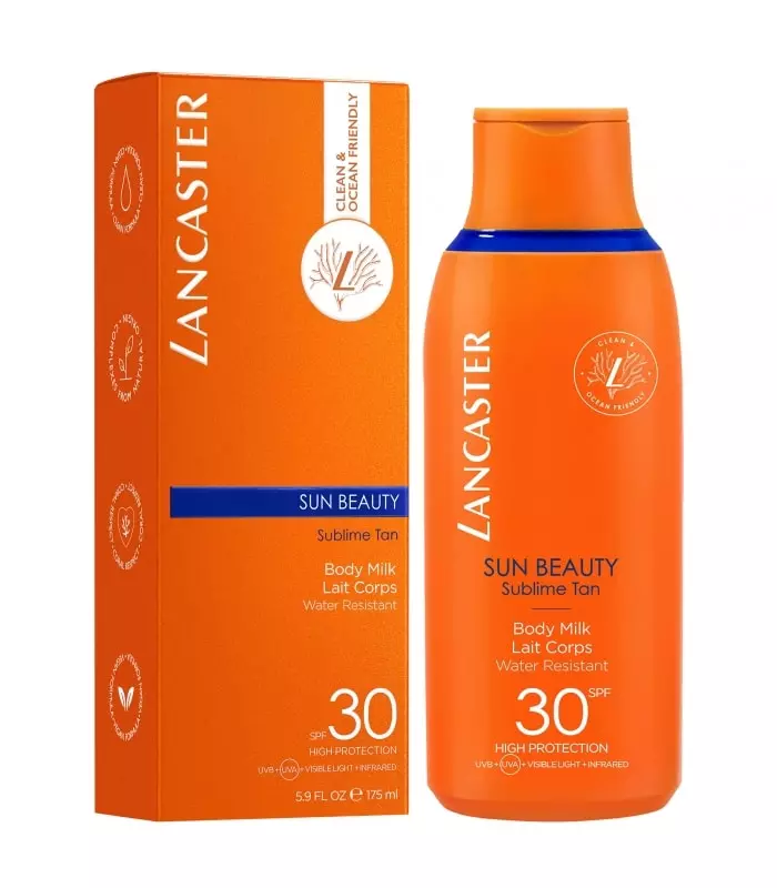 SUN BEAUTY Lait Corps Velours bronzage sublime SPF30