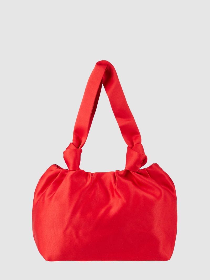 Beuteltasche aus Satin Modell 'Halo Ophelia' in rot