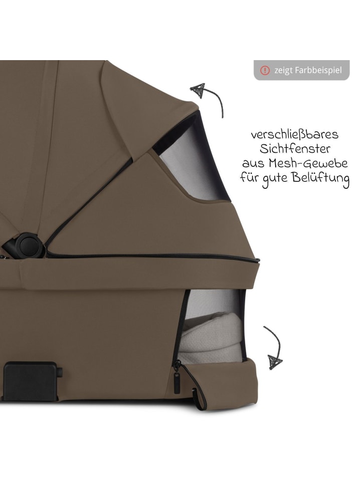 ABC-Design Kombi-Kinderwagen Salsa 5 Air inkl. Babywanne in beige günstig kaufen onesize