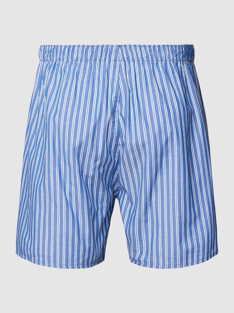 Boxershorts mit Allover-Muster im 3er-Pack in royalblau
