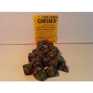 Bulk Dice Sets Menagerie# 8 Festive Rio (20) (Limited Edition)