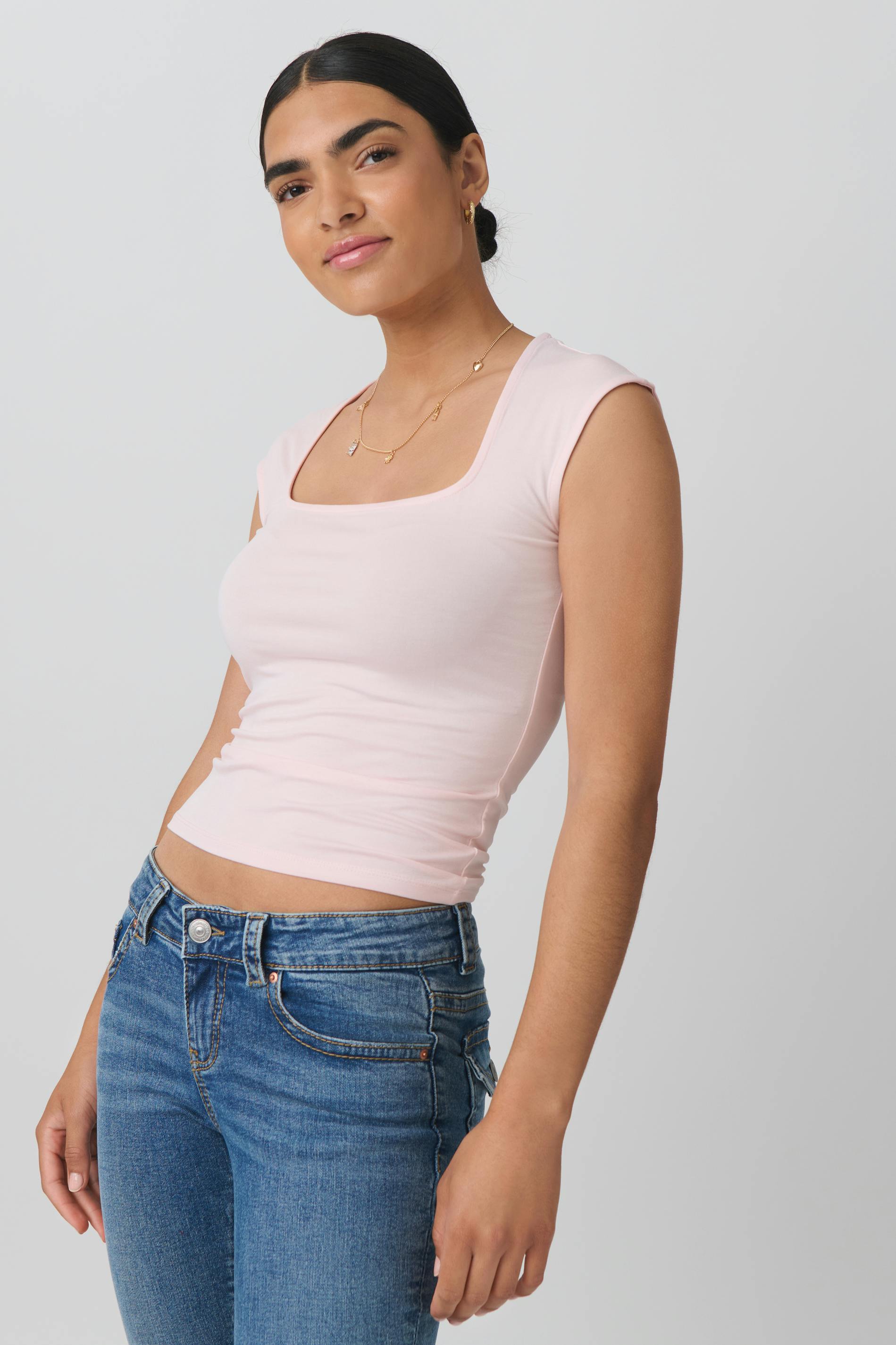 Soft touch tight top