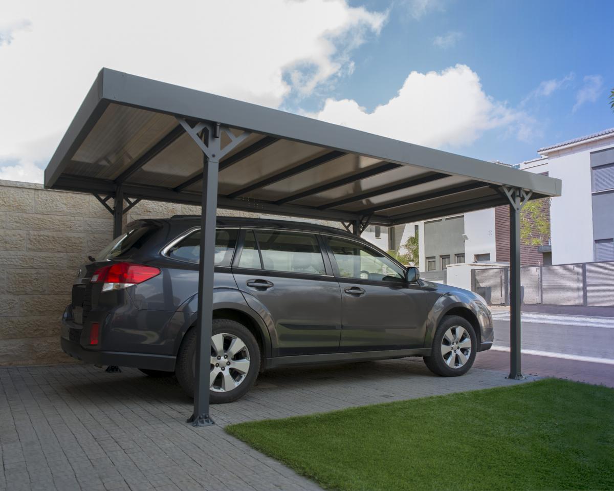 Canopia by Palram Canopia Palram Carport Palma 5000 Grau Bronze