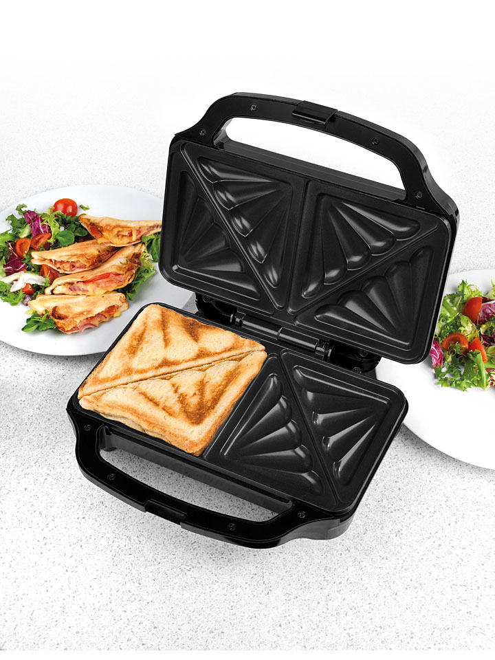 Petra Sandwichtoaster in Schwarz günstig kaufen onesize