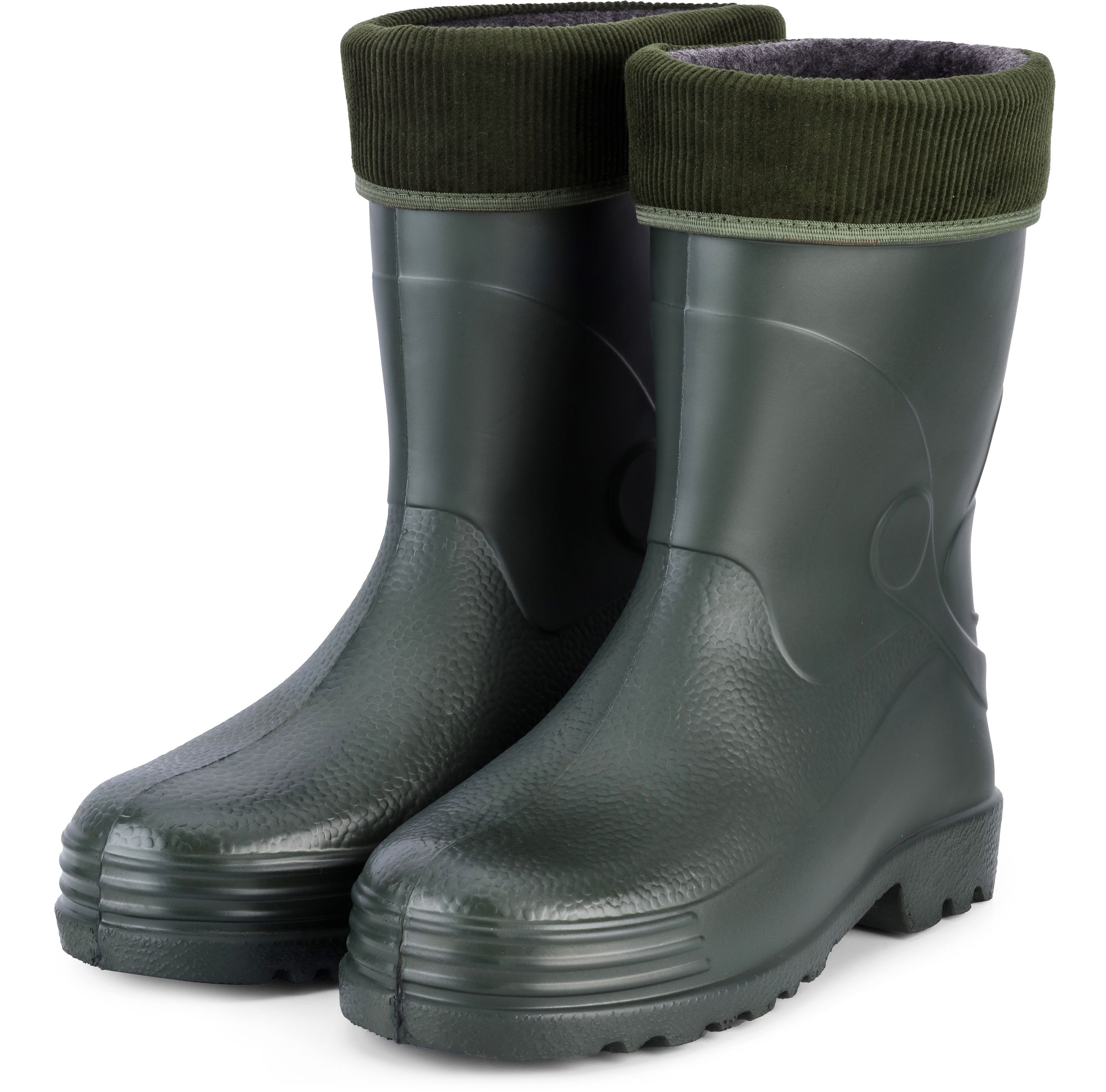 Ladeheid Herren federleichte EVA Thermo Gummistiefel gefüttert LA-893 Gummistiefel