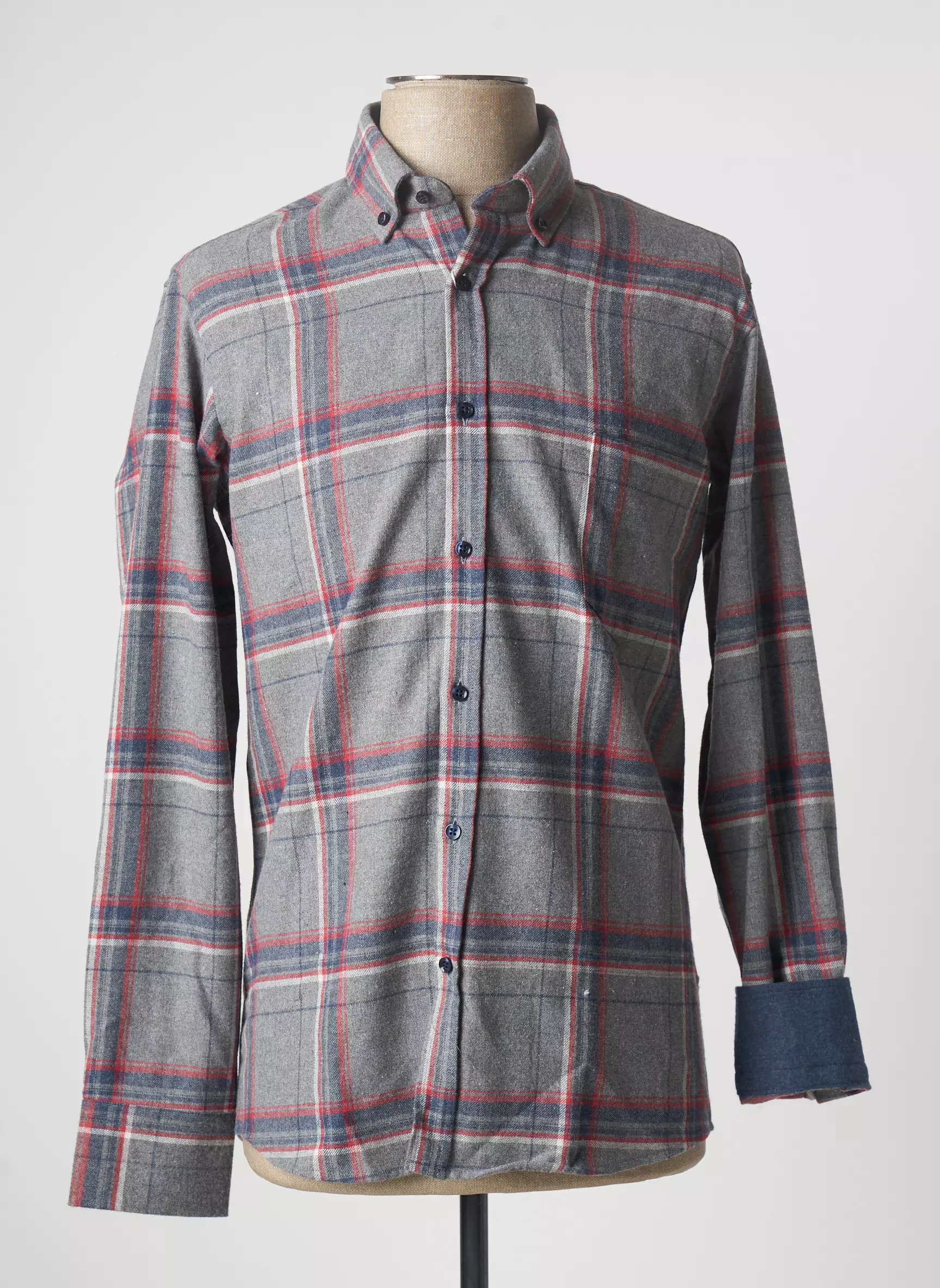 Emyle Manches Longues Homme couleur gris