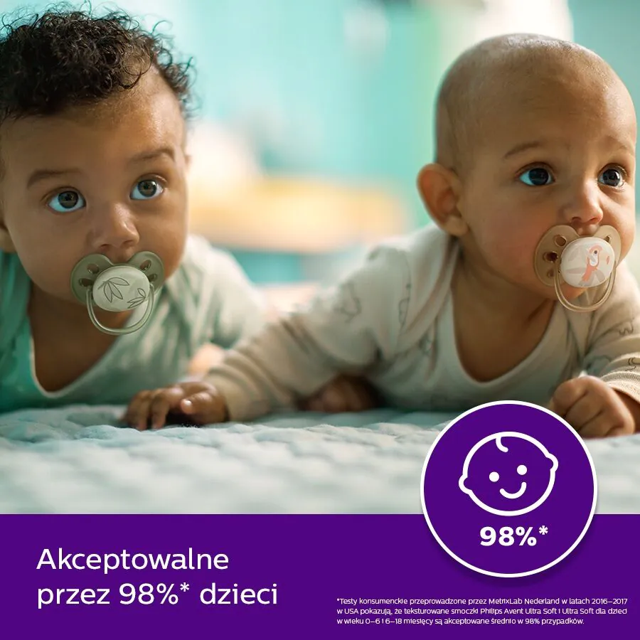 Avent itin minkštas čiulptukas 0-6, neutralus