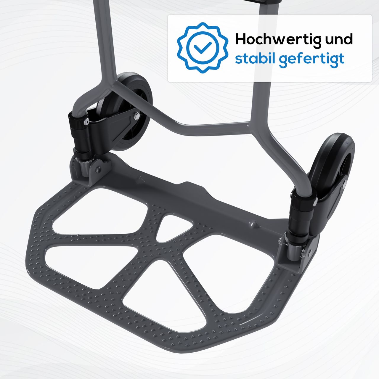 TroniTechnik Sackkarre SK-02 Handkarre klappbar, Transportkarre bis 60kg
