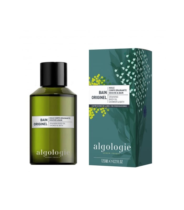 ALGOLOGIE-JARDIN MARIN-Bain Originel - Huile Corps Drainante Douche & Bain