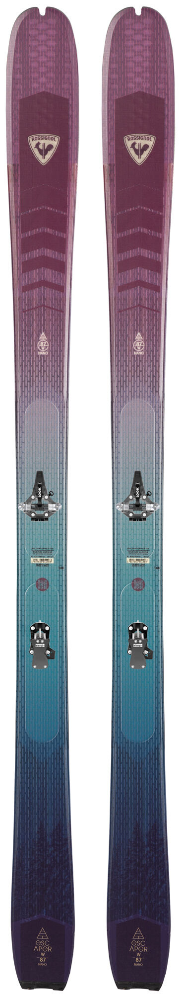 Skis de randonnée femme ESCAPER W 87 NANO OPEN