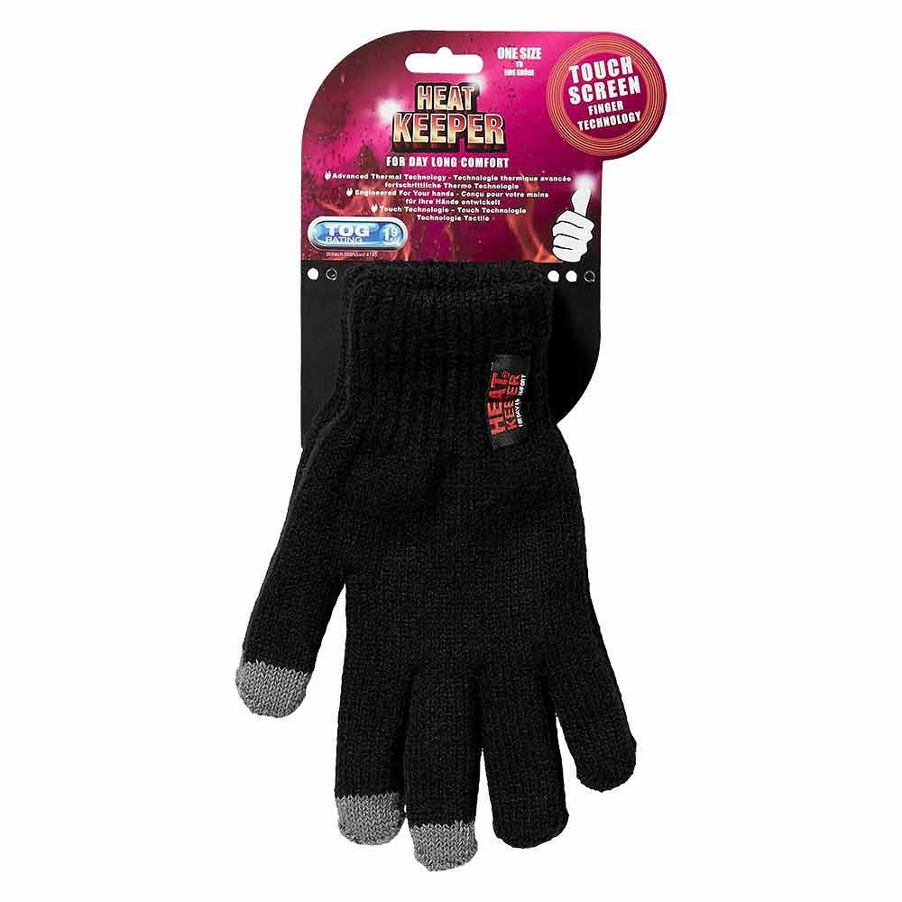 Heat Keeper I-touch Black Damen Thermohandschuhe