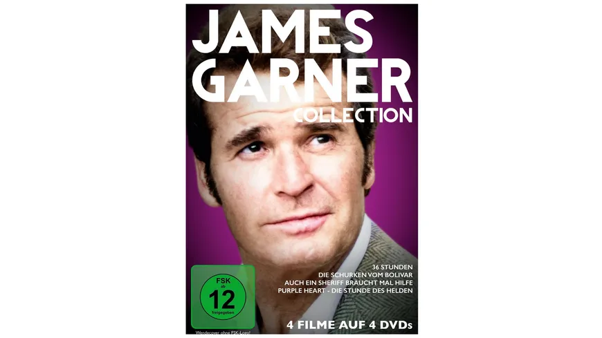James Garner Collection / 4 Filme mit der Filmlegende  [4 DVDs]