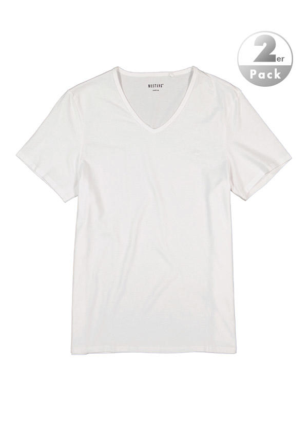 MUSTANG, T-Shirts, Baumwolle, weiß