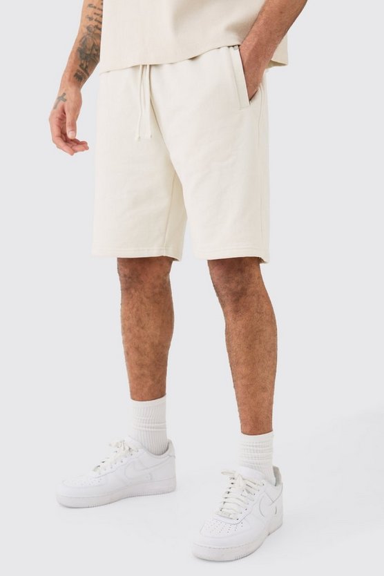 Lockere mittellange Shorts