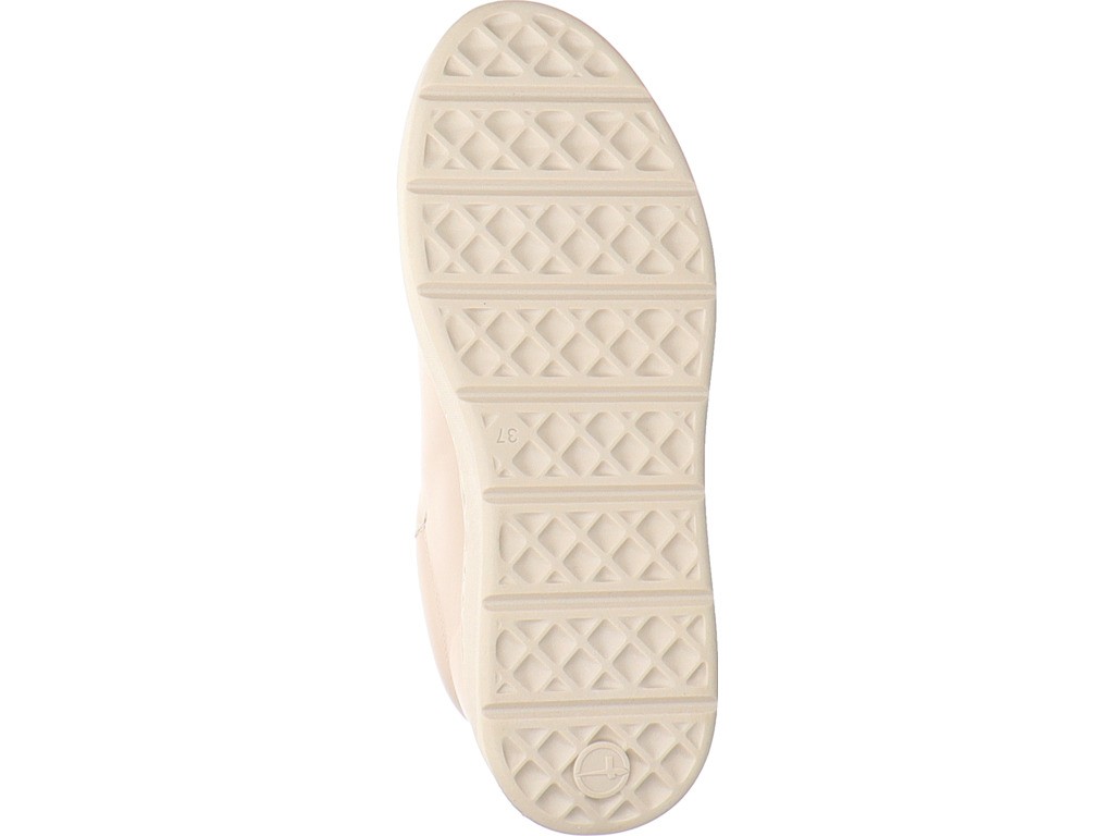 TAMARIS Komfort Schnürer beige 1-1-23700-29