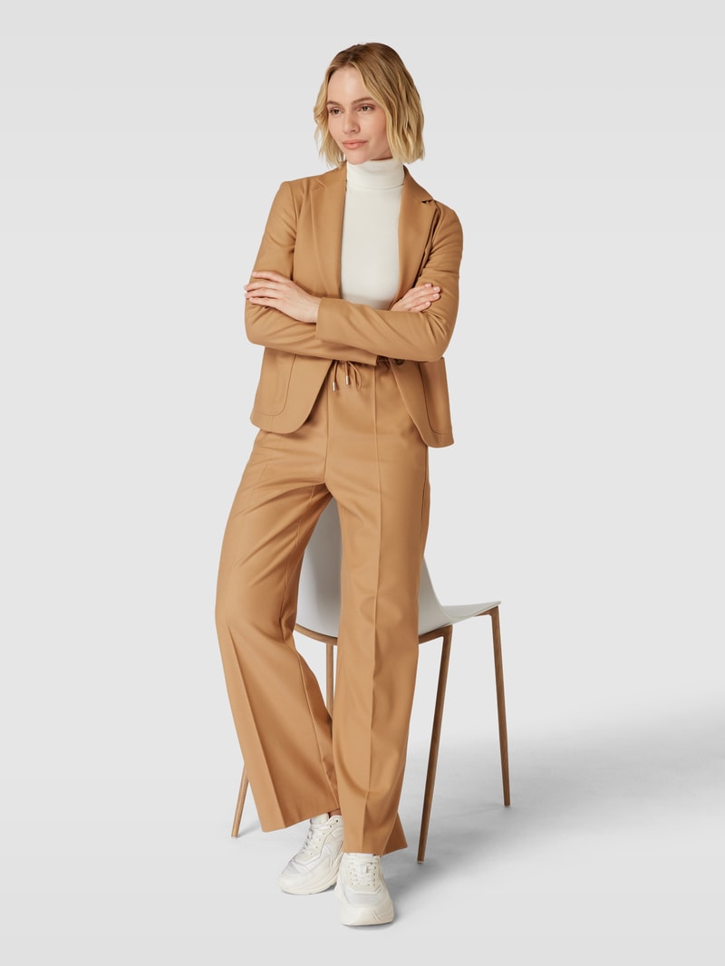 Blazer mit 2-Knopfleiste Modell 'Jonalahra' in camel