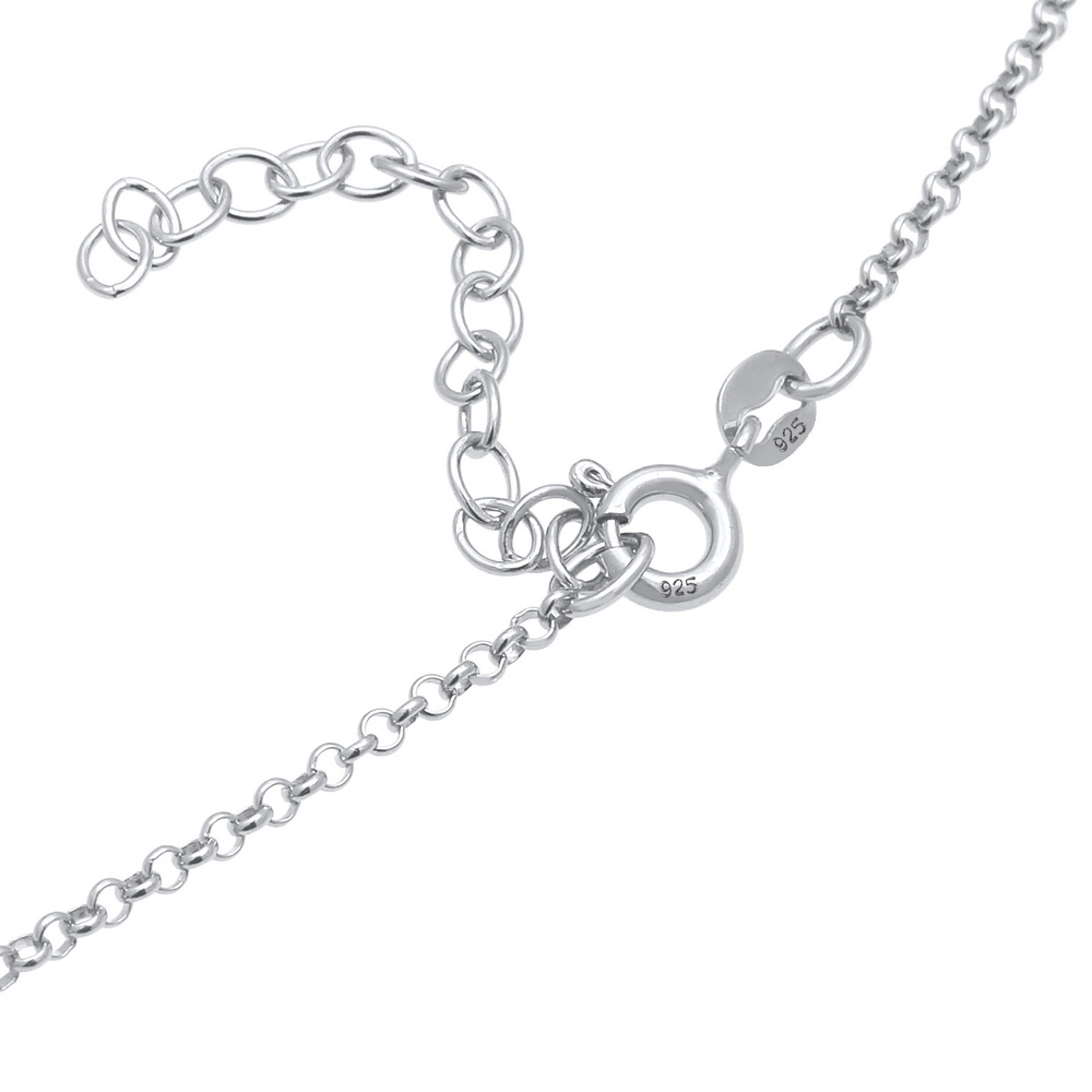 Elli Elli Collier Femmes Choker Couches Cercle Rond Monnaie Tendance Vintage en Argent collier