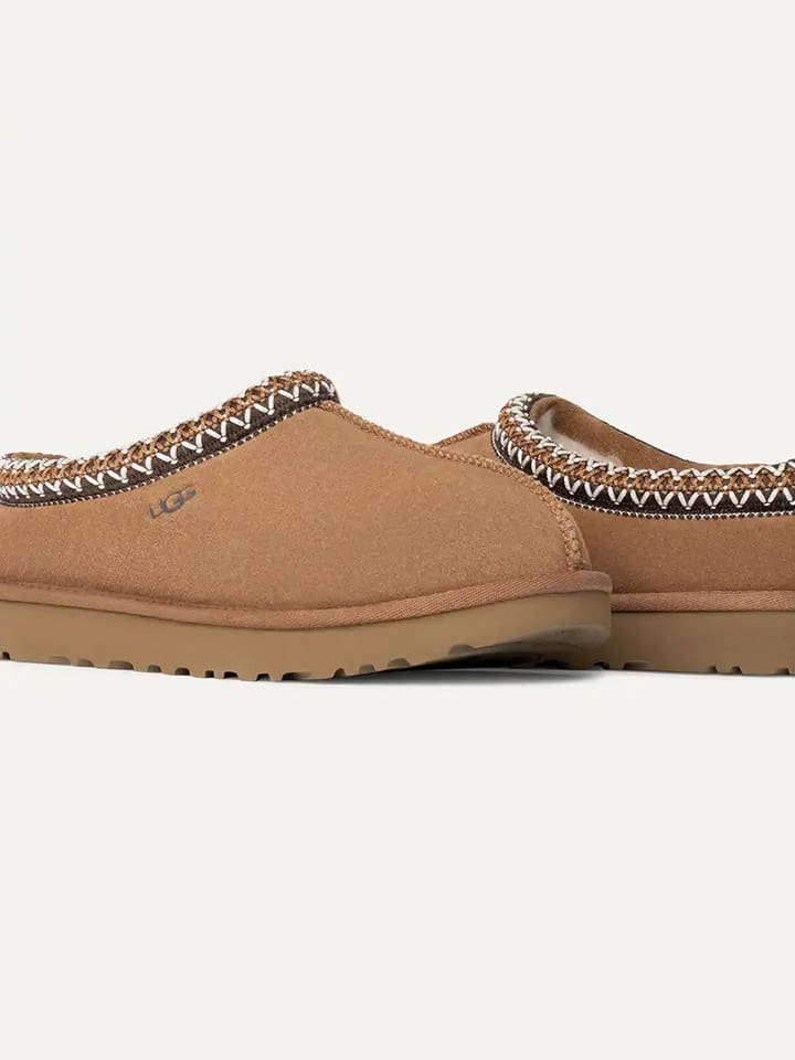UGG Leder-Hausschuhe 