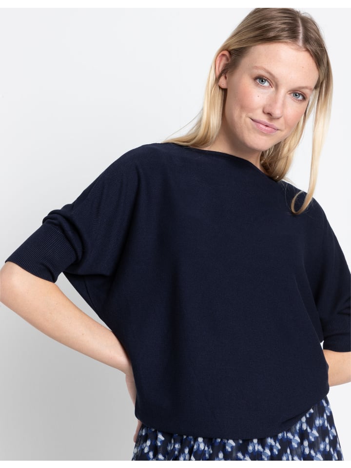 More & More Fledermauspullover in marine günstig kaufen