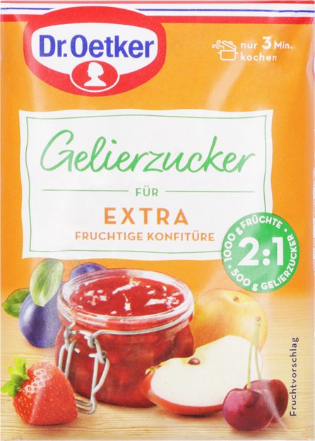 Dr. Oetker Extra Gelierzucker 2:1