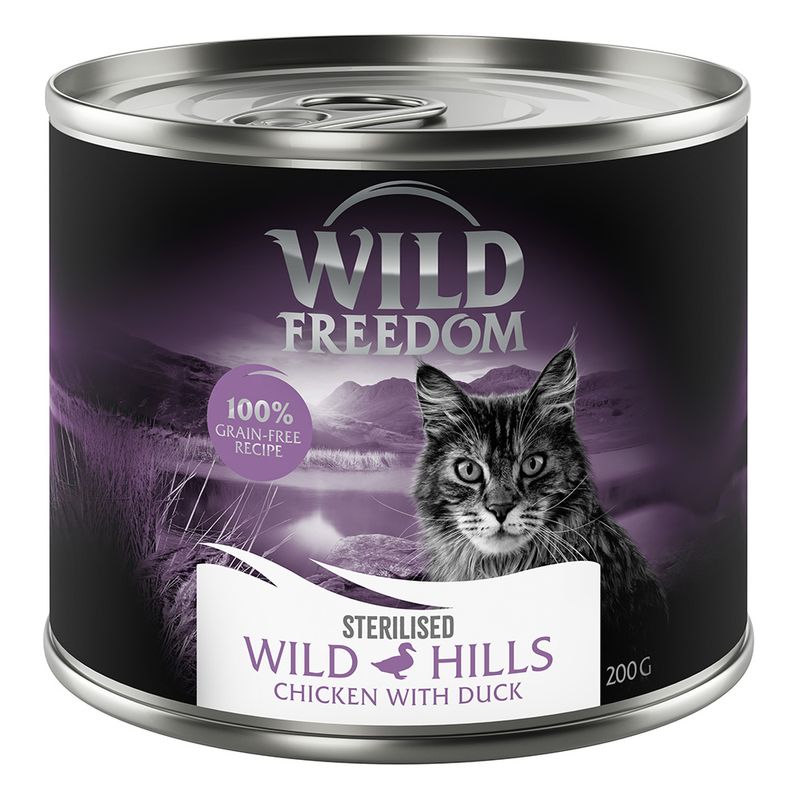 Sparpaket Wild Freedom Adult Sterilised 12 x 200 g