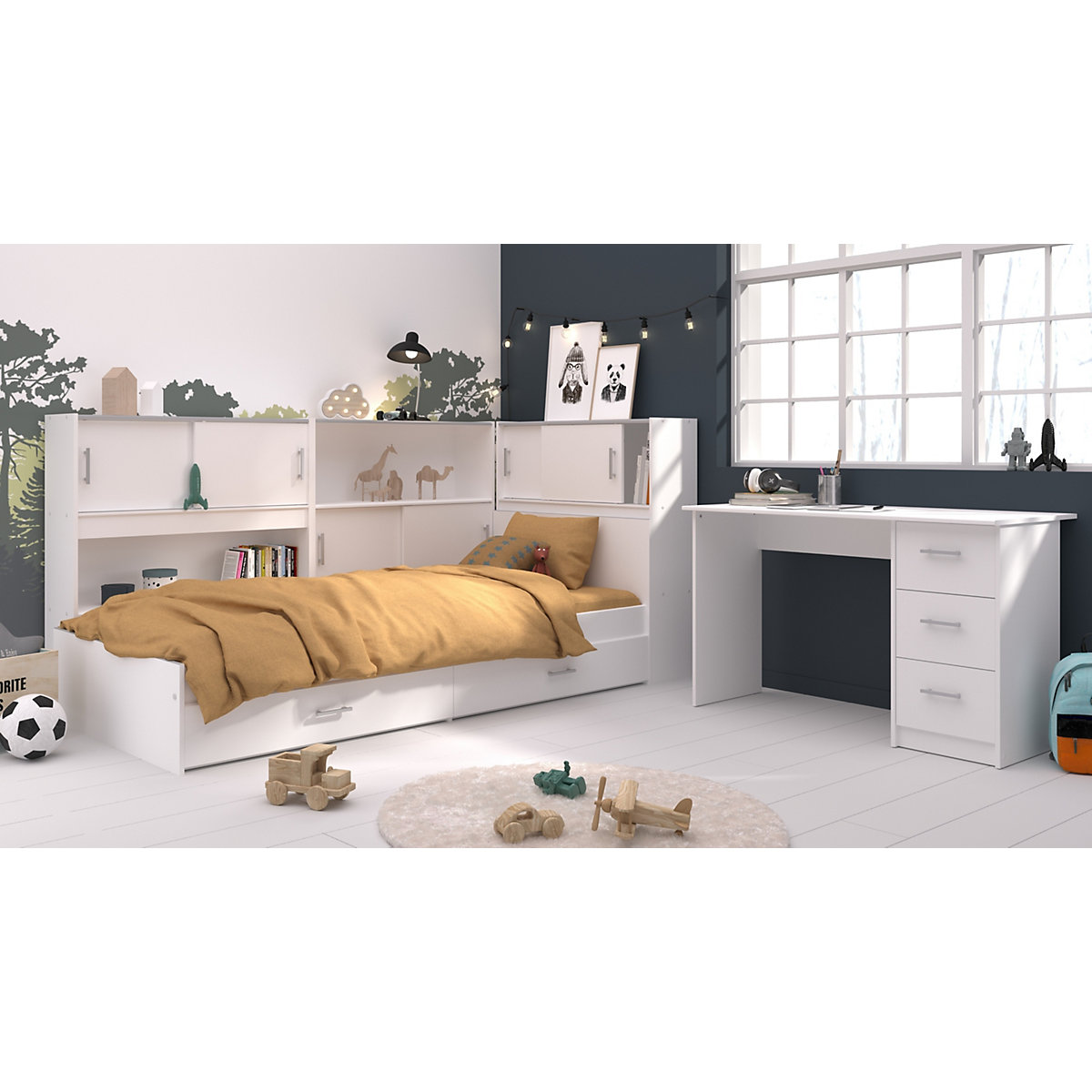 Kinderzimmer 3-tlg 