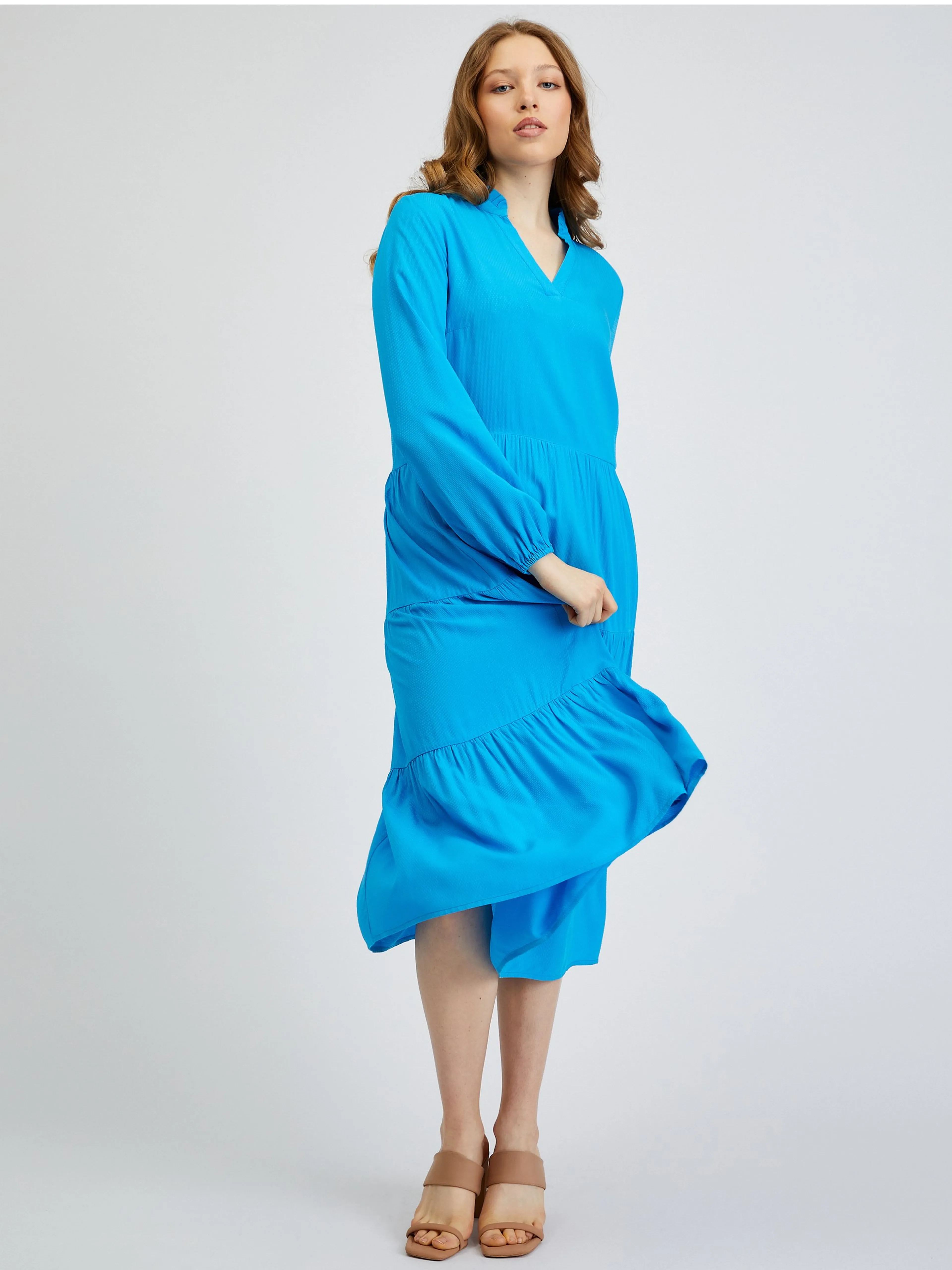 Blaues Damenkleid ORSAY