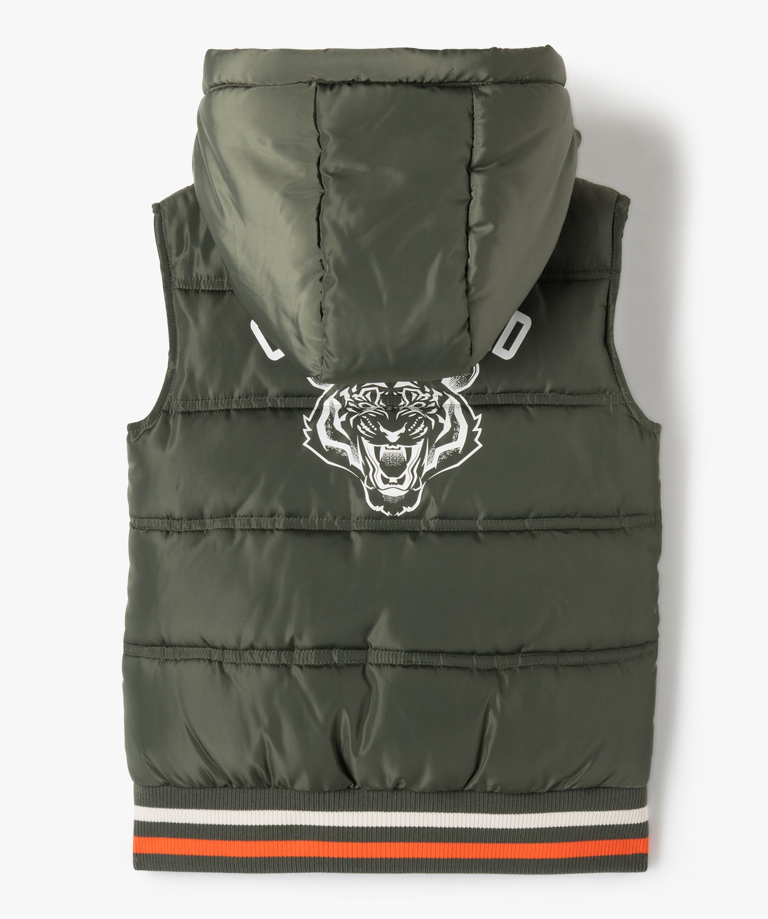 Blouson Garçon sans manches matelassé - Camps United kaki | GEMO