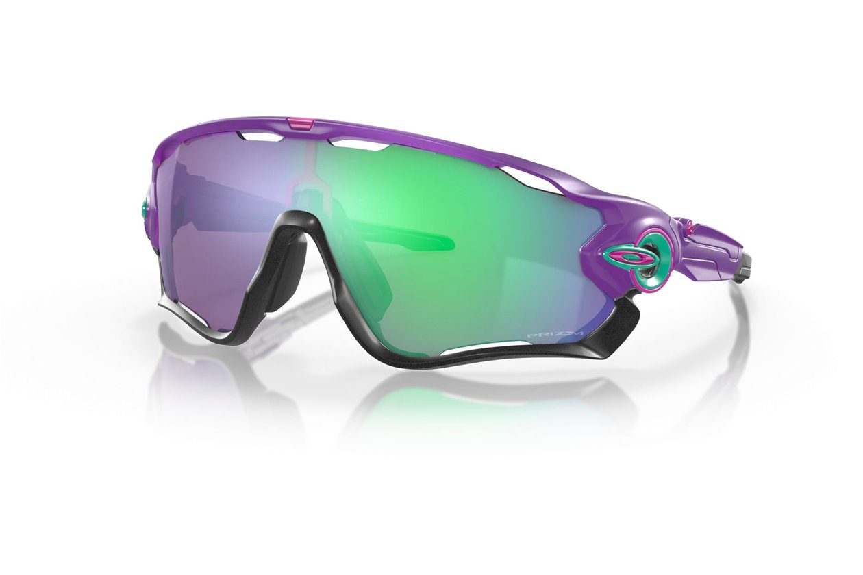 Oakley Jawbreaker Matte Electric Purple / Prizm Jade - Shift Collec