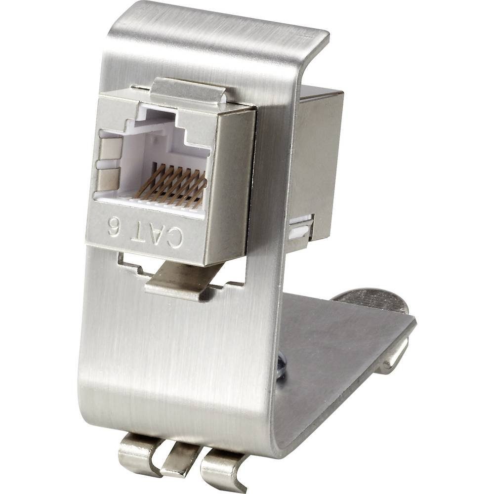 Renkforce 1 Port RJ45 Keystone Modul für Hutschiene Smart-Home-Steuerelement