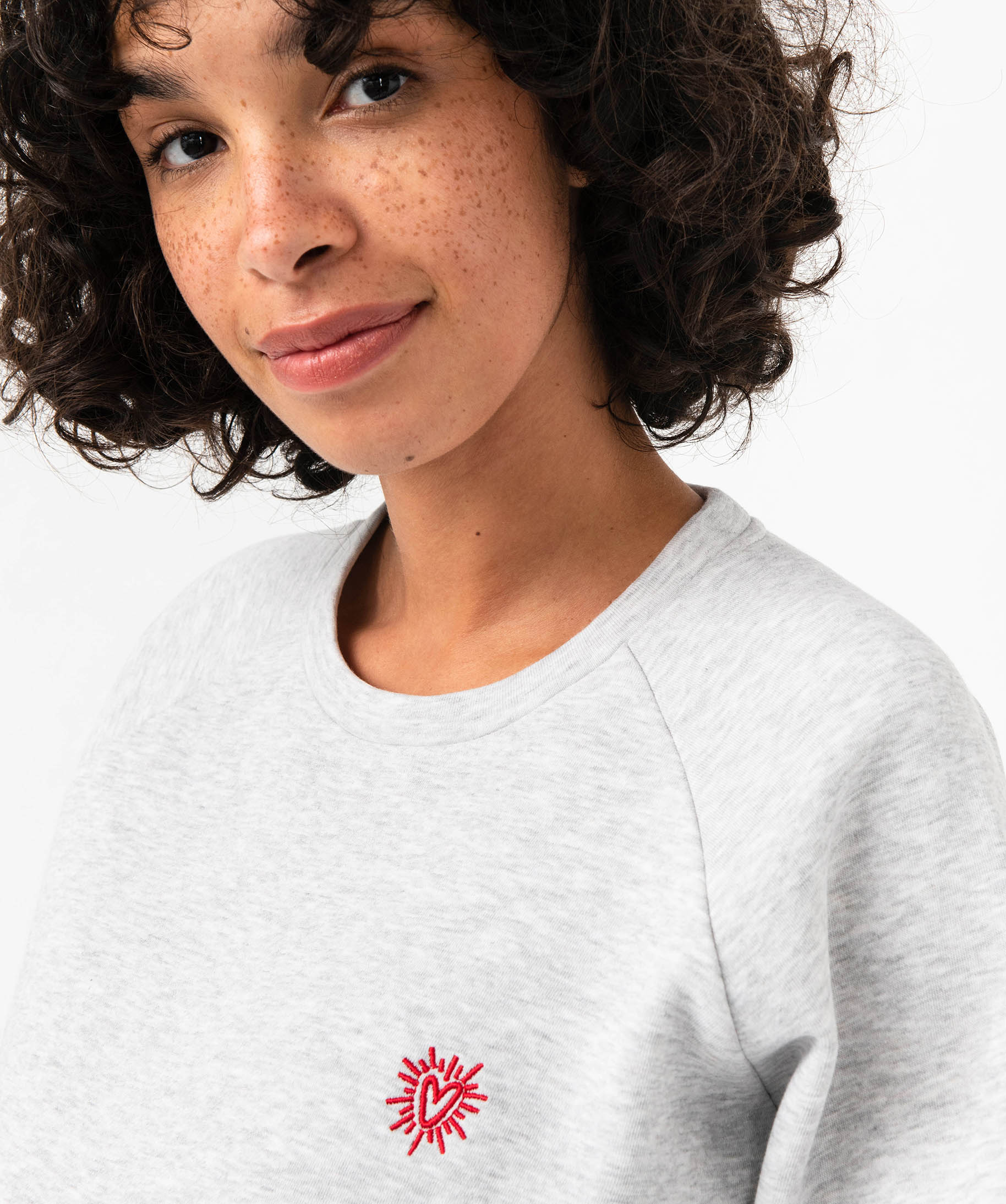 Sweat femme spécial maternité gris | GEMO
