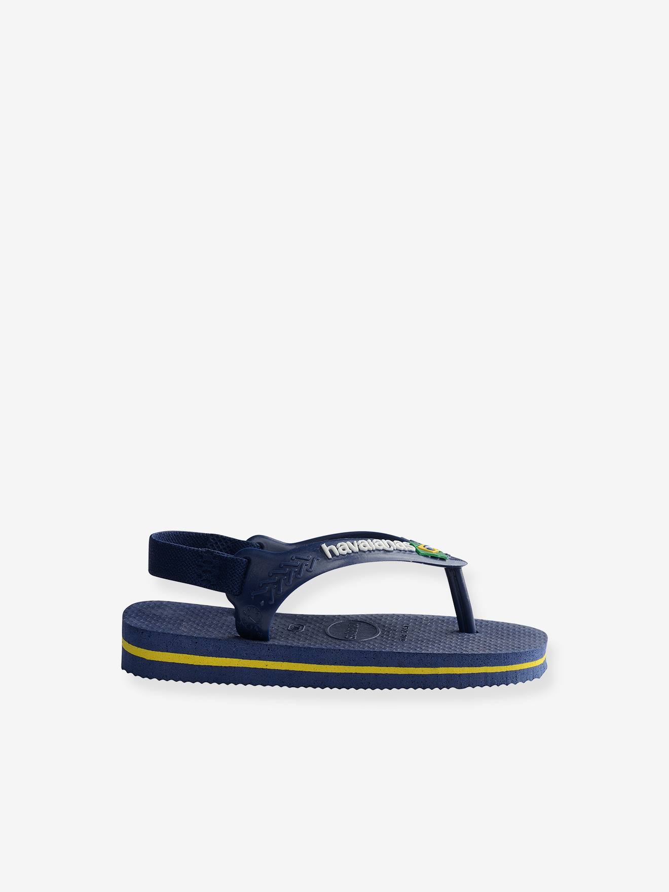 Tongs Baby Brasil Logo II HAVAIANAS marine