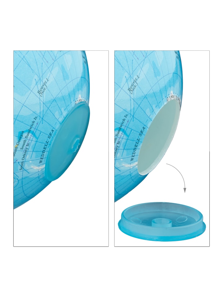 relaxdays Spardose Globus in Bunt -  (H)16,5 x Ø 14 cm günstig kaufen onesize