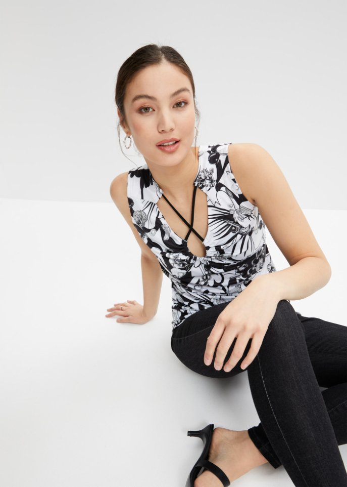 Shirt mit Cut-Outs