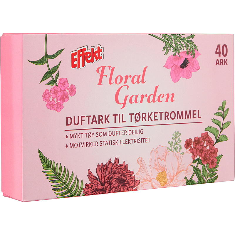 Effekt Duftark 40 stk Floral Garden Effekt