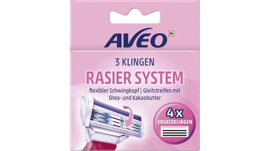 AVEO 3 Klingen Rasiersystem Ersatzklingen