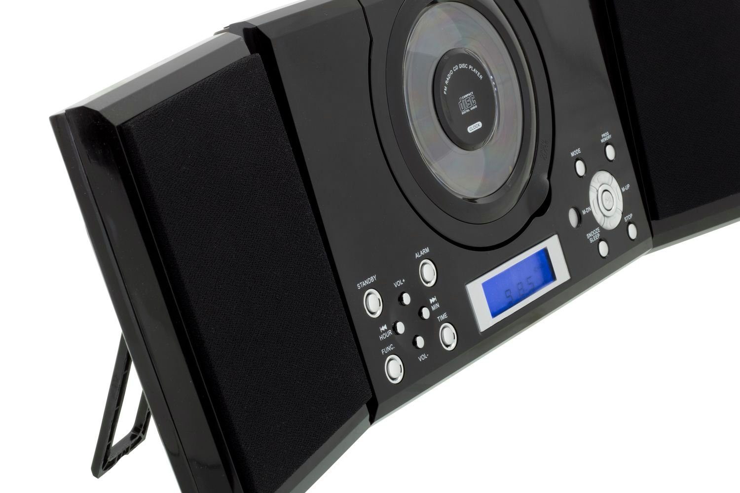 ROXX MC 201 Microanlage (UKW Radio, Stereoanlage mit CD-Player, Kopfhöreranschluß und AUX-IN)