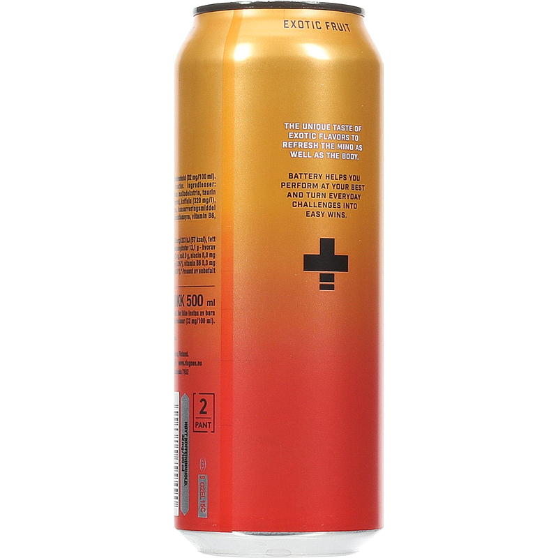 Ringnes Battery FRSH Energy Drink 0,5 l