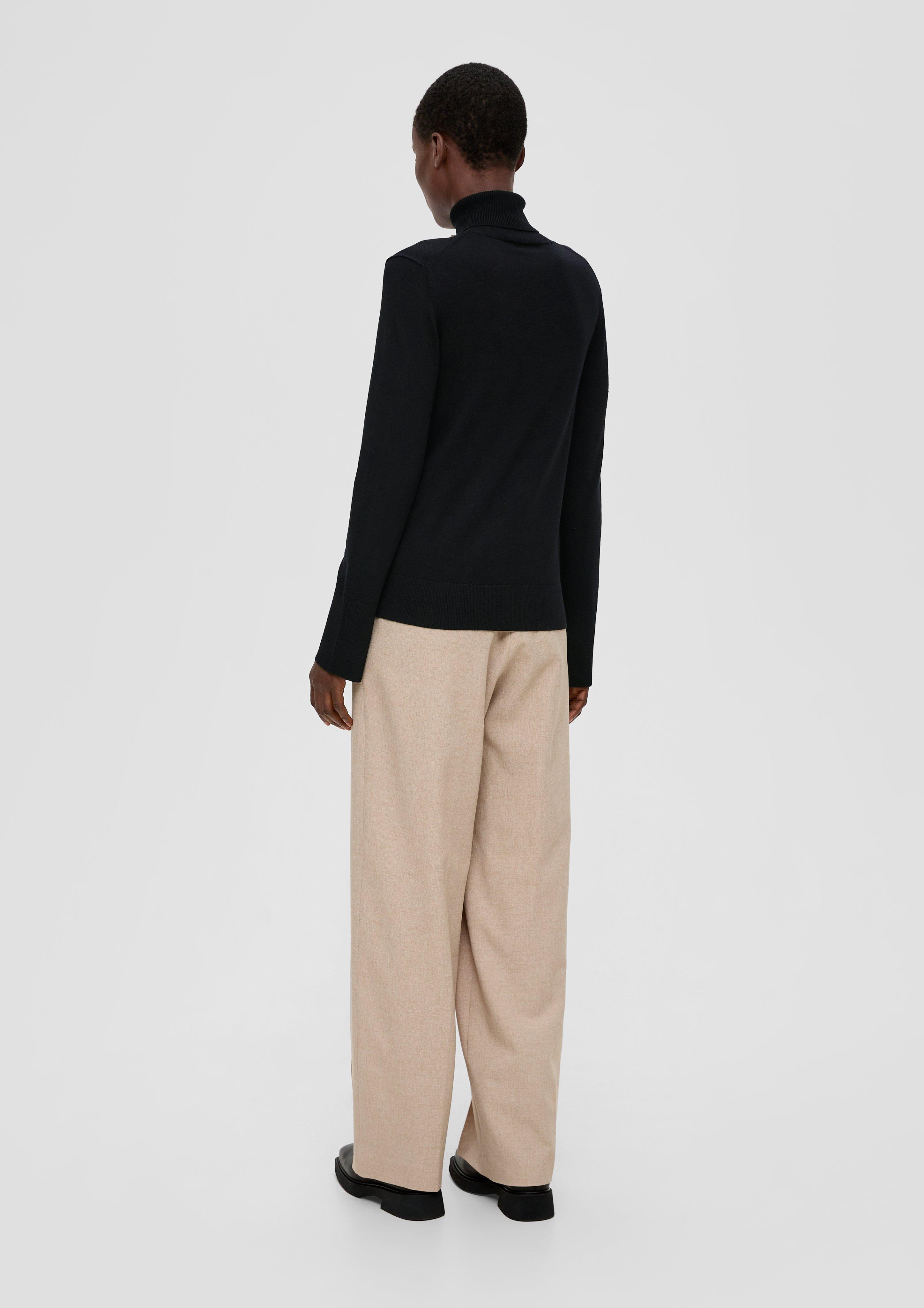 Rollkragenpullover aus Viskosemix  2136081-9999