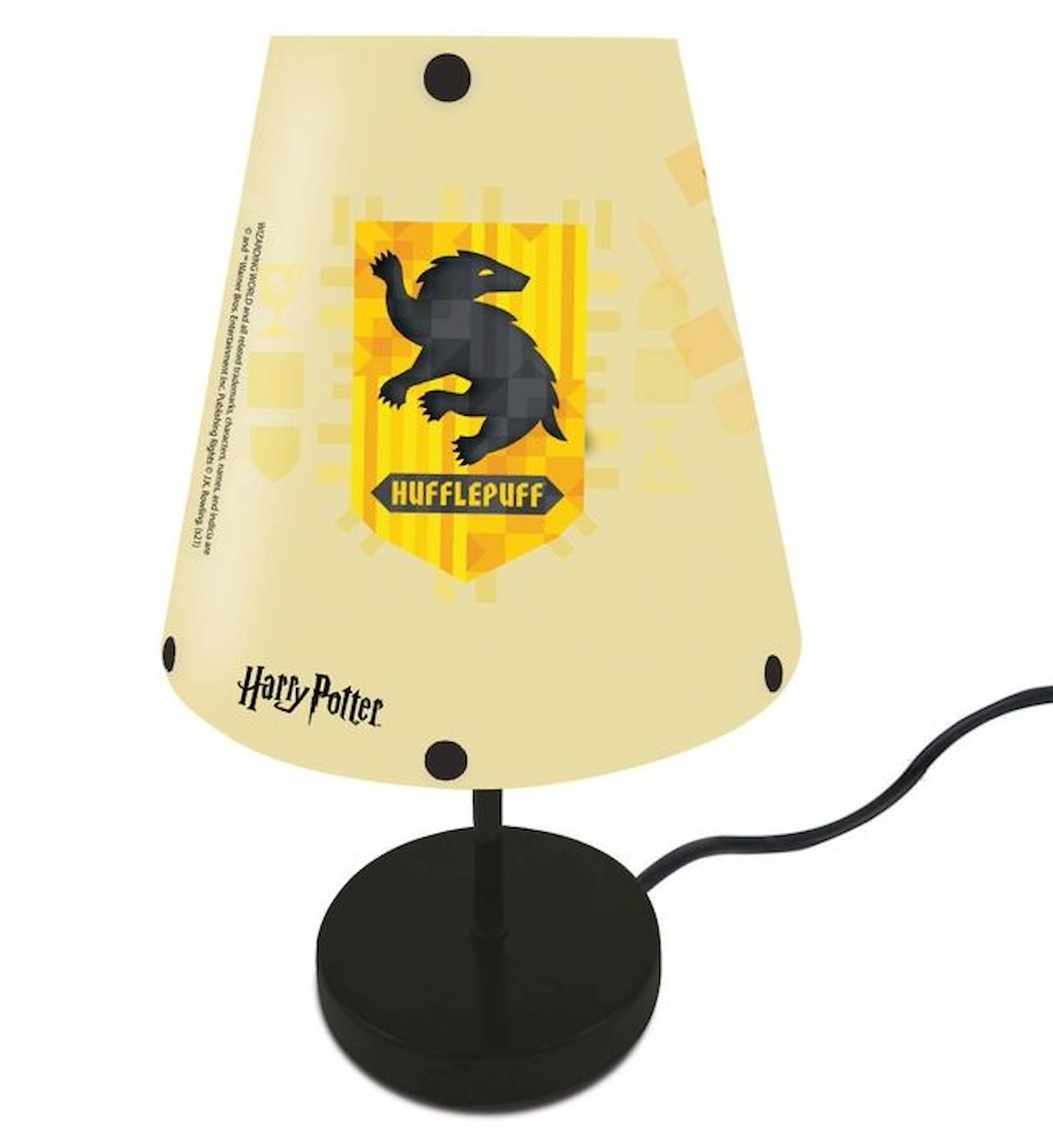 Lampe de table Harry Potter jaune