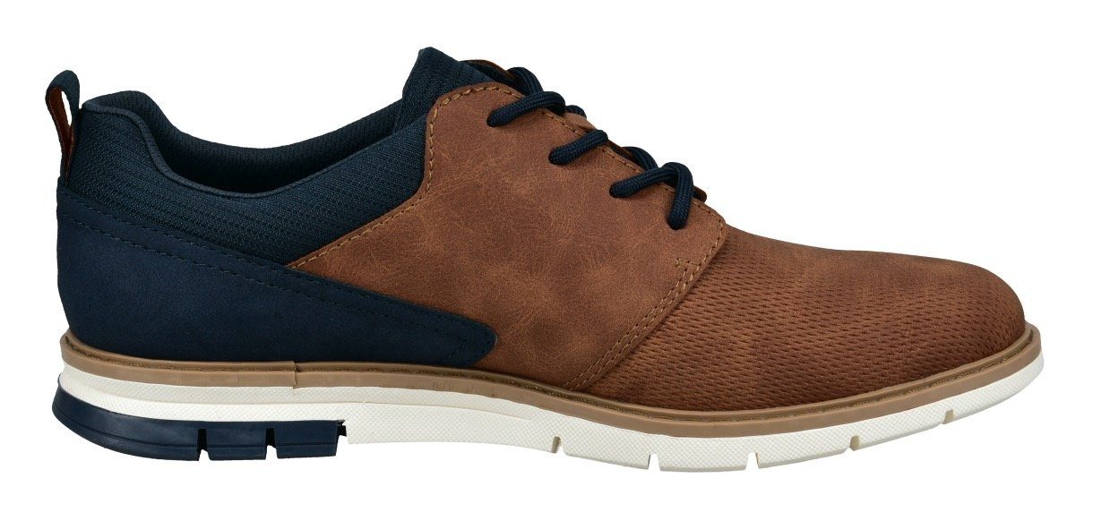 bugatti Schnürschuh mit Prägung