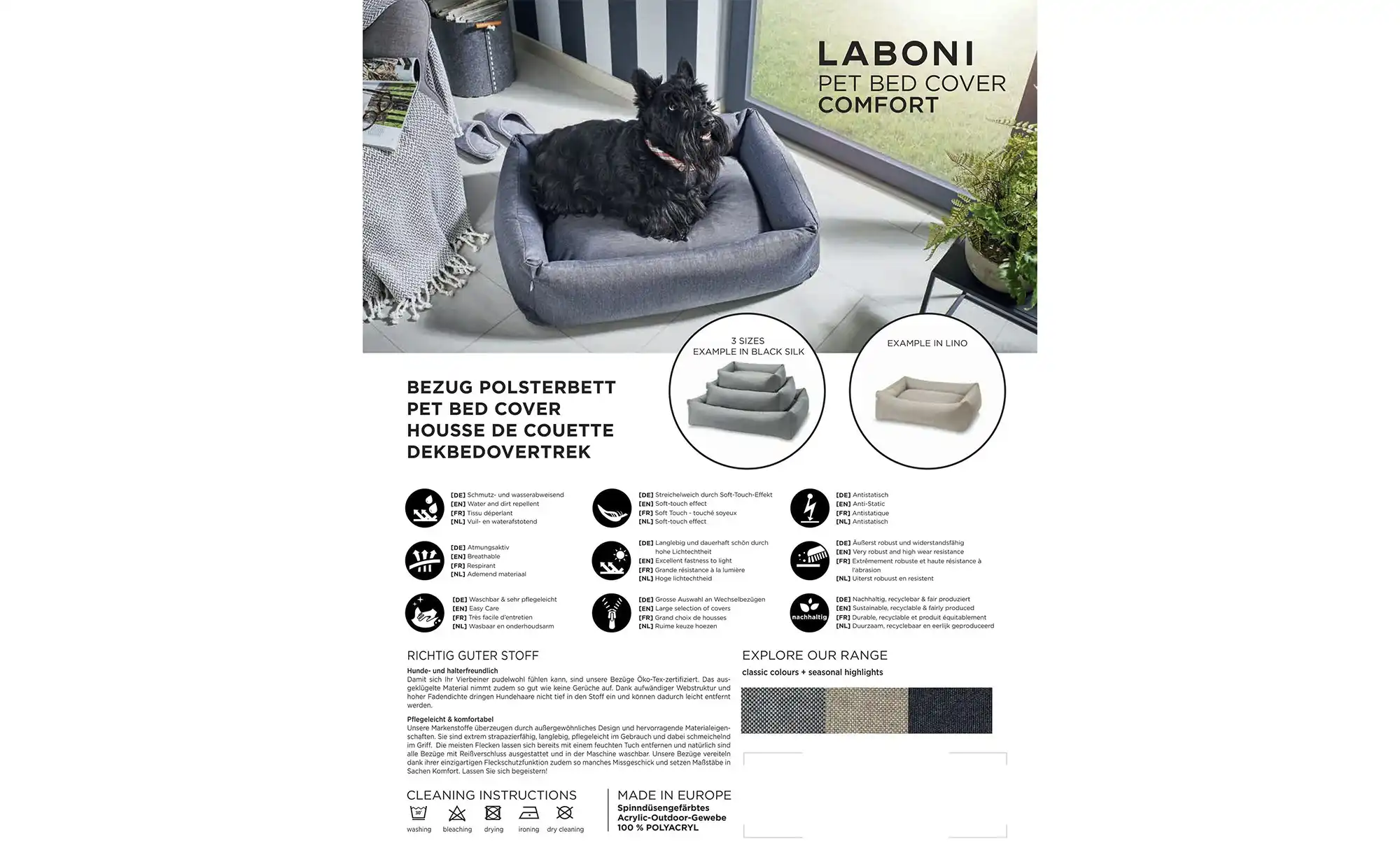 LABONI Hundebett Classic