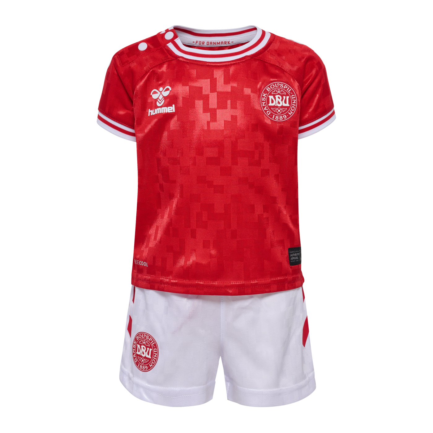 Hummel Dänemark Mini Kit Home EM 2024 Rot F3365