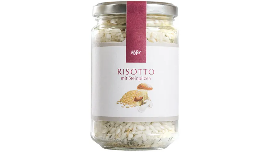 Käfer Risotto mit Steinpilzen 250 g
