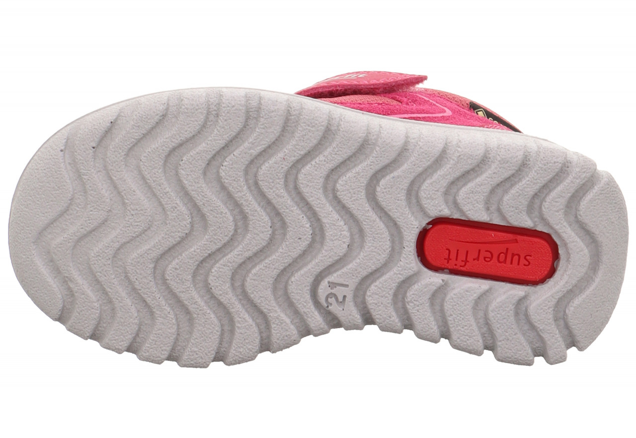 SPORT7 MINI - Rot/PinkSneaker high mit Klettverschluss