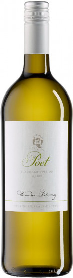 Poet Cuvée-Weiß halbtrocken 1,0 L - Winzervereinigung Freyburg-Unstrut