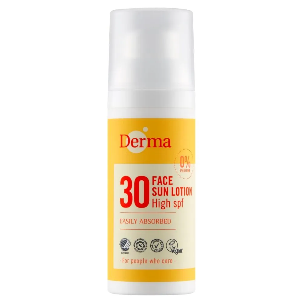 Derma Sun gezichtszonnebrandcrème SPF 30