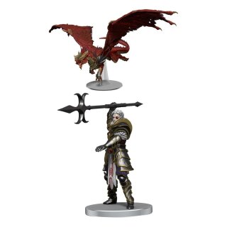 D&D Icons of the Realms: Kensaldi on Red Dragon (pre-painted)